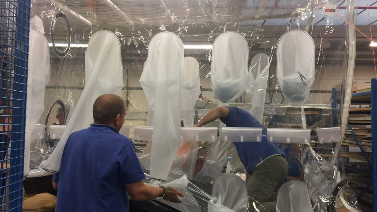 Speed Plastics – a specialist in high frequency welding of flexible plastics – is delighted to have won a large tender to manufacture isolation units.